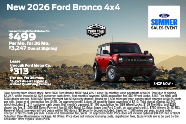 Our Ford dealership is located near Detroit, Mi. Shop New or used